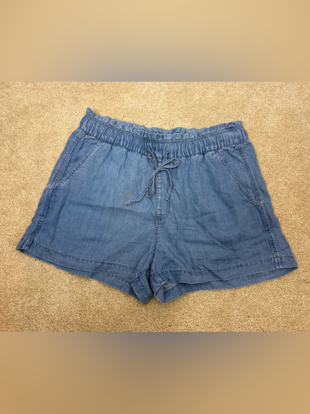 ANN TAYLOR LOFT | tie waist pull on shorts